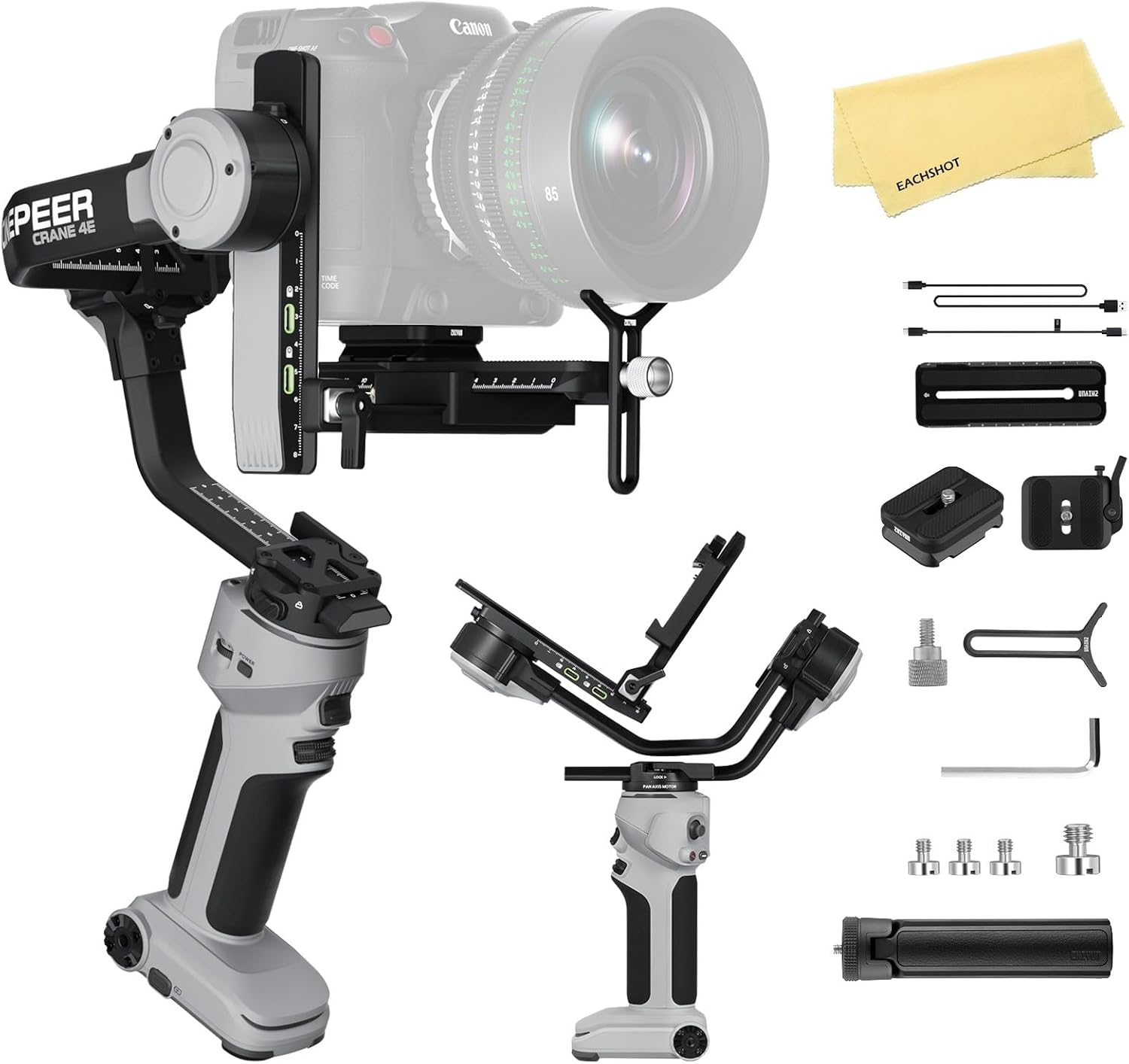 Handheld Stabilizer Gimbal - 3-Axis Handheld Camera Gimbal Stabilizer with