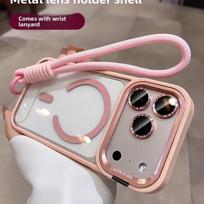 Camera Wrist Strap - Camera Bracket Acrylic Magnetic Phone Case