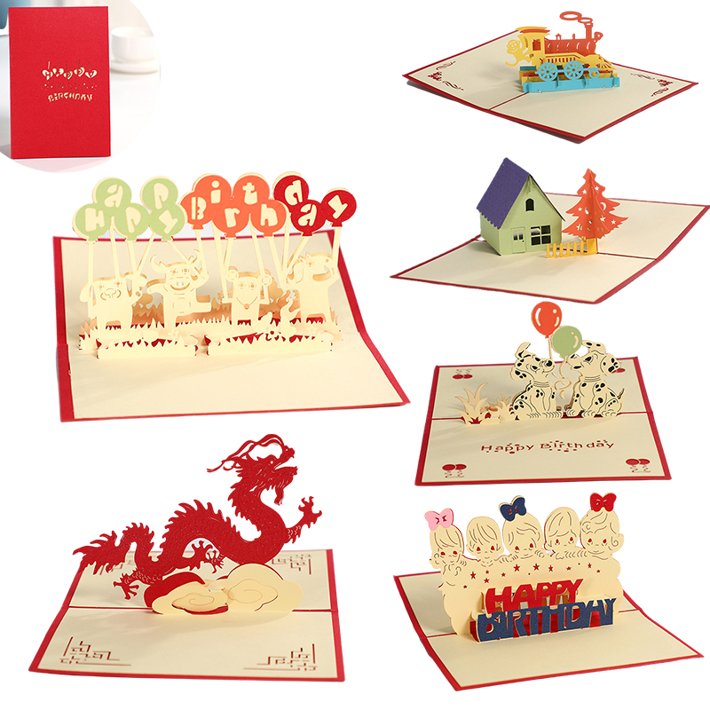 Photography Jokes - 3D Pop Up Card Animal Park