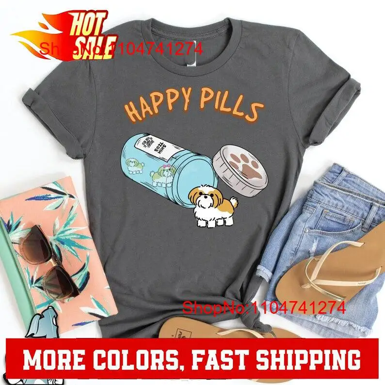 Photography Logo - Shih Tzu Happy Pills T Shirt
