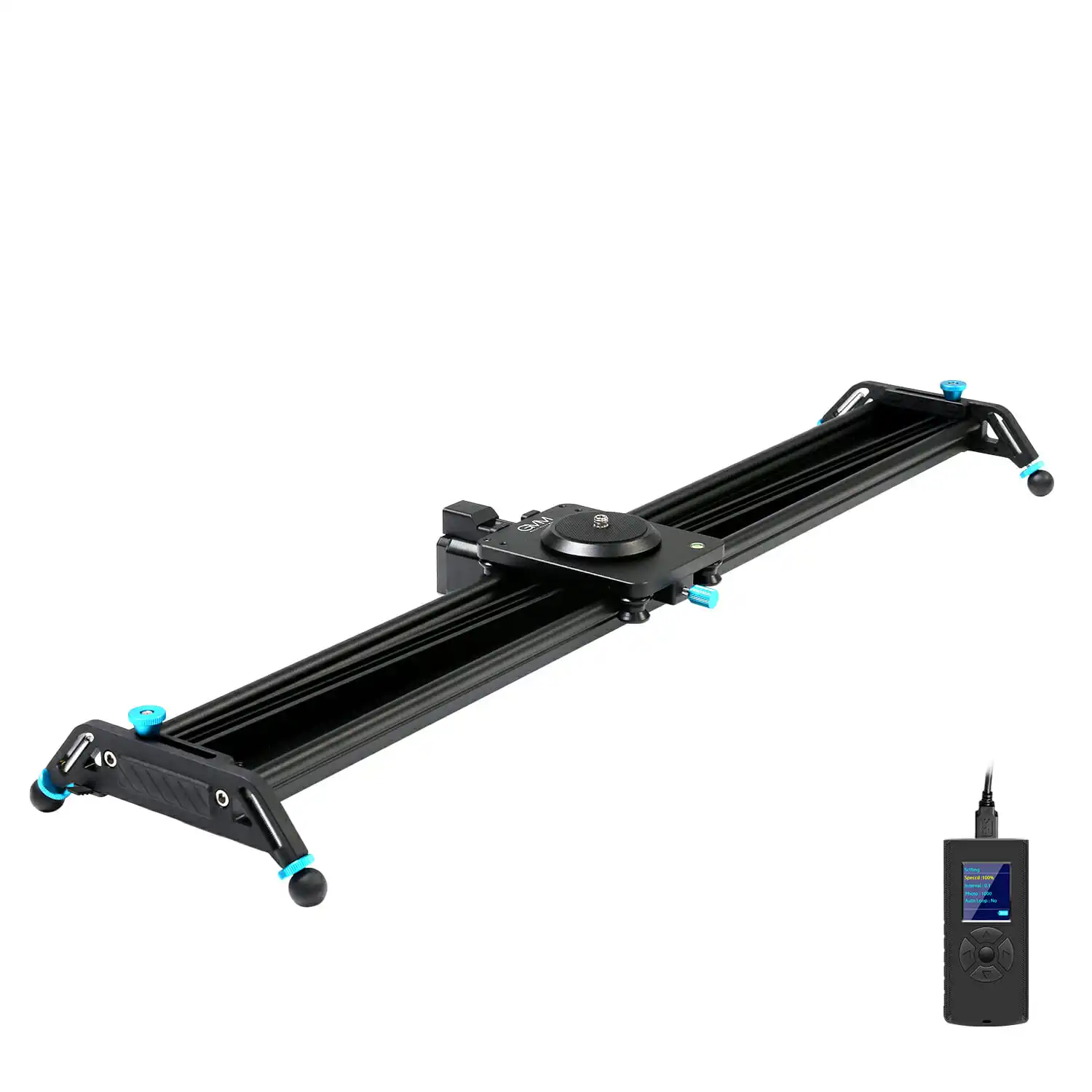 Camera Slider Rail - GVM GT-J80D GT-J120D Professional Video Aluminum