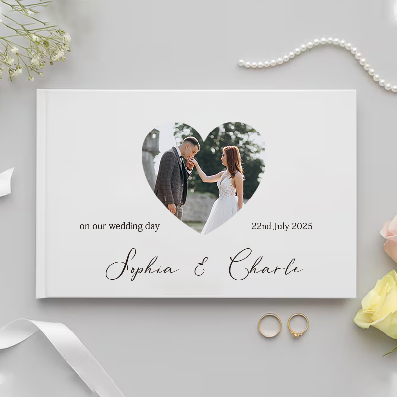 Photography Basic - Personalized Guest Book for Wedding Gift