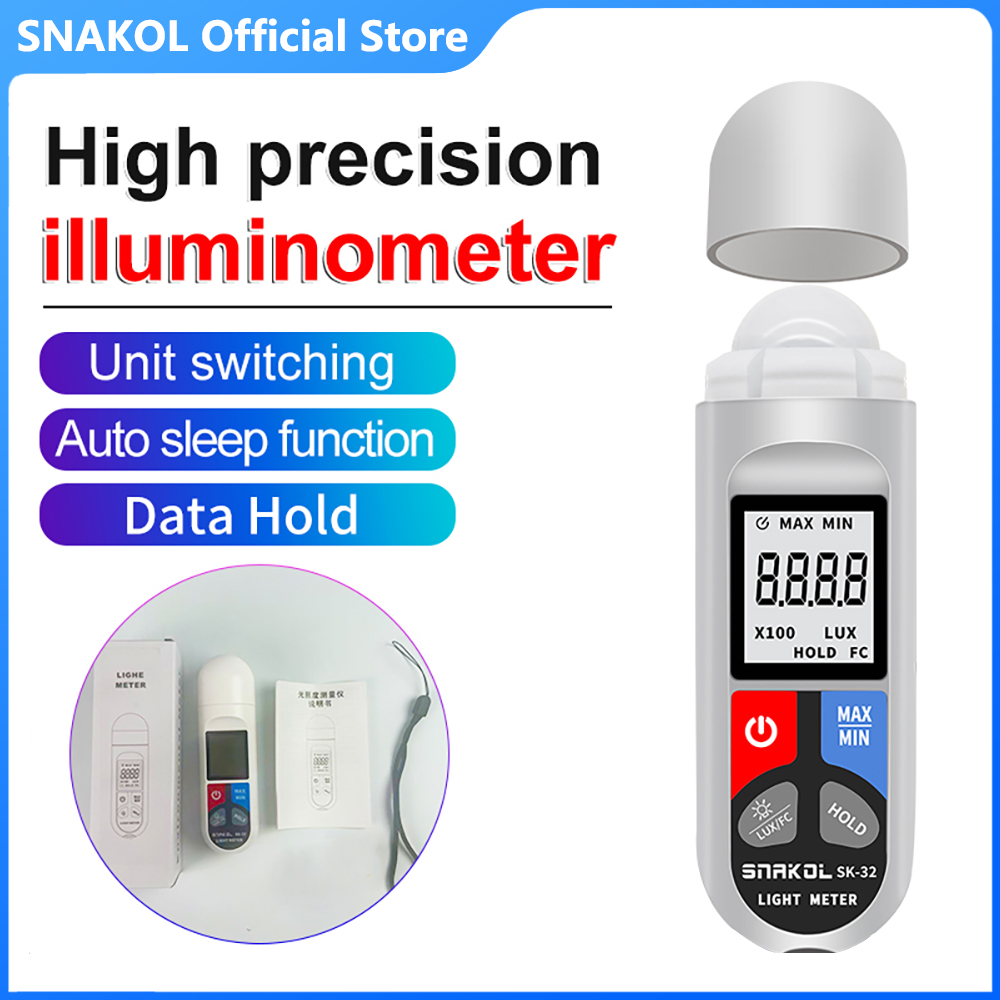 Photography Ratio - SK-32 Digital Illuminance Meter Light Meter