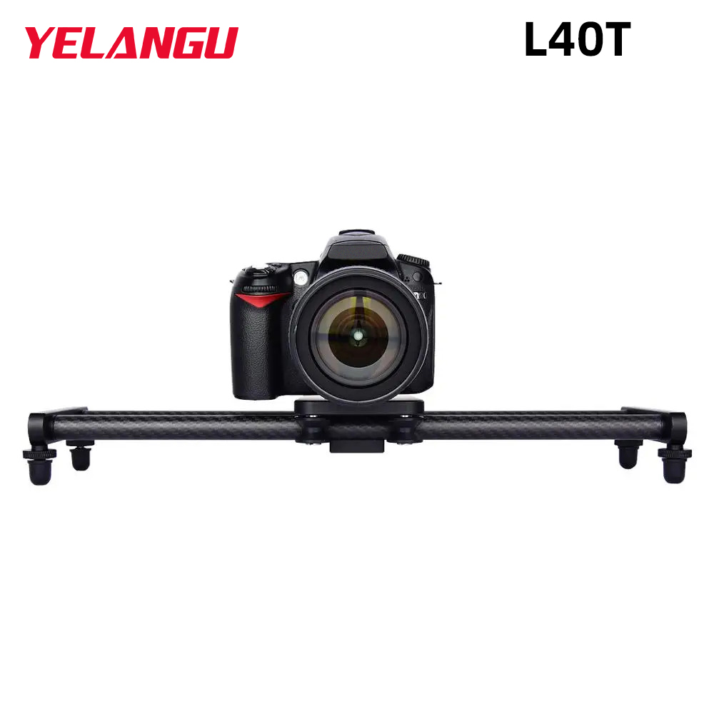 Camera Slider Rail - YELANGU 40CM Carbon Fiber Camera Track