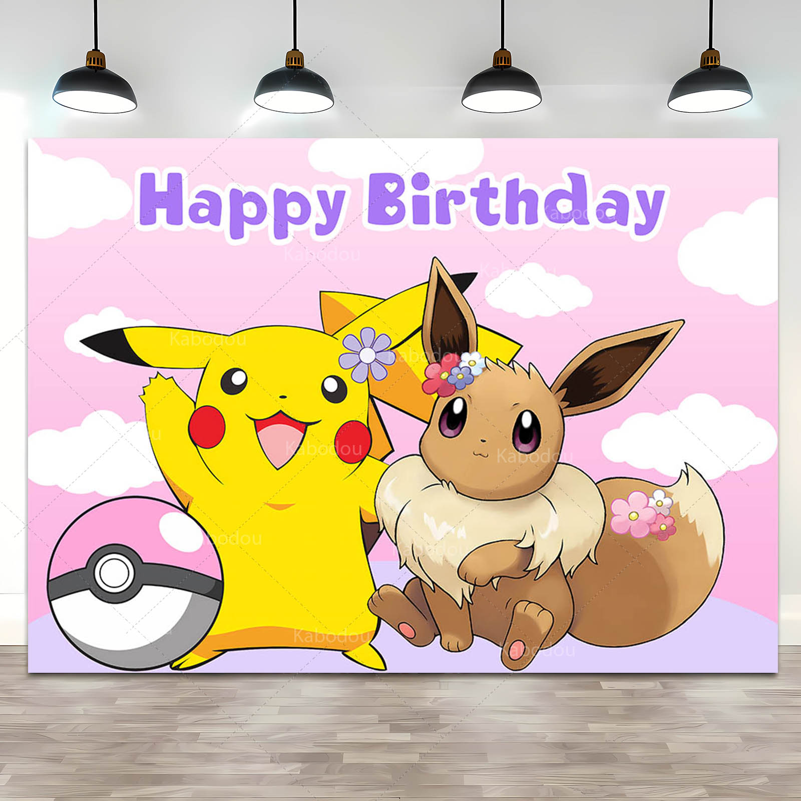 Pokemon Eevee Birthday Party B - Photography Composition review and price