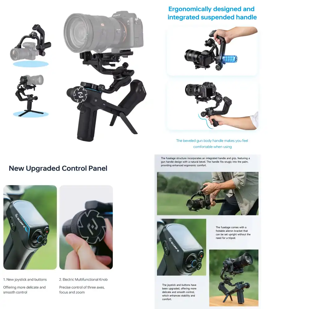 FeiyuTech Feiyu Scorp 2 3-Axis - Handheld Stabilizer Gimbal review and price