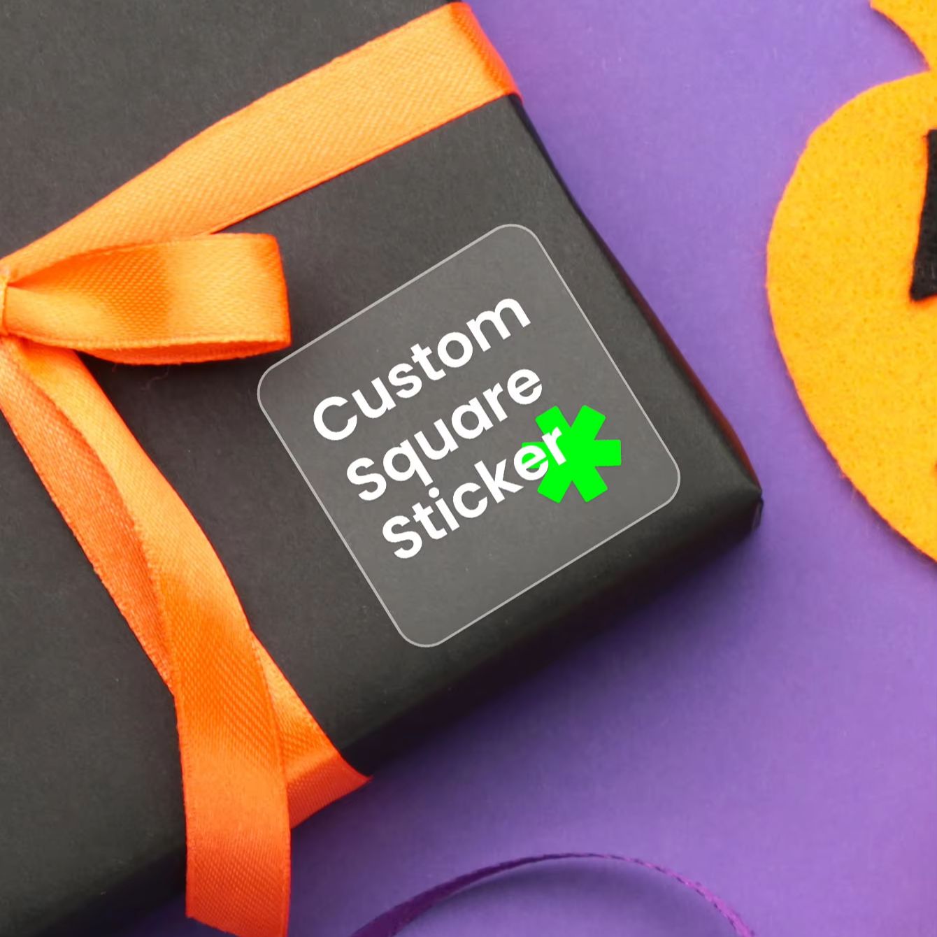 Custom 4cm Square Clear Sticke - Photography Logo review and price
