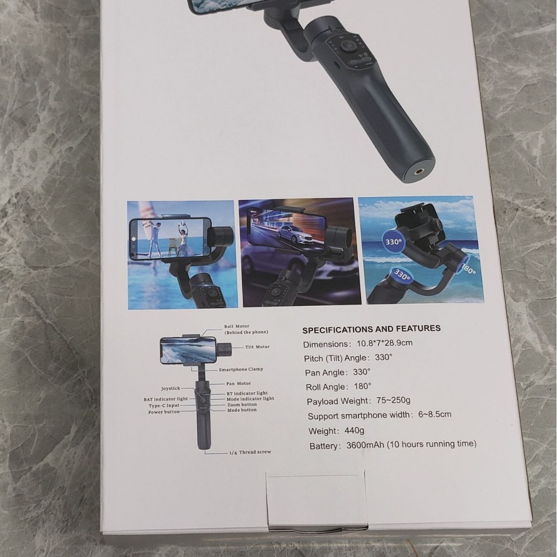 F10 PRO Handheld Mobile Phone  - Handheld Stabilizer Gimbal review and price