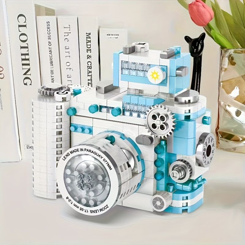 DIY Retro Building Block Camer - Photography Simulator review and price