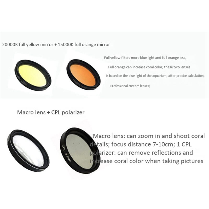 3X Aquarium Smartphone Camera  - Photography Yellow Filter review and price