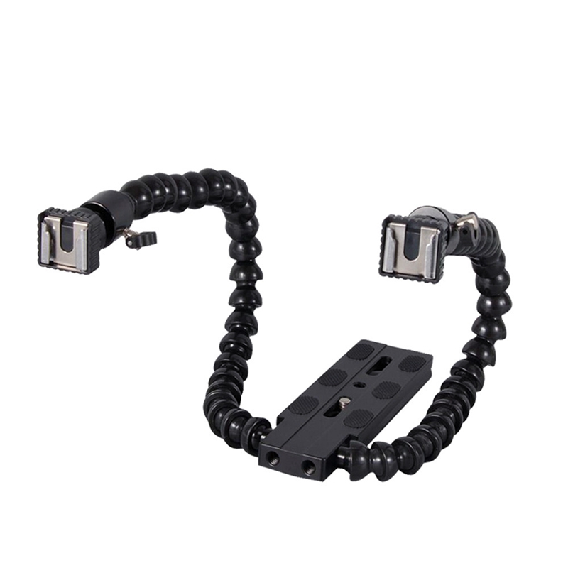 Flexible Dual Arm Hot Shoe Fla - Photography Ratio review and price