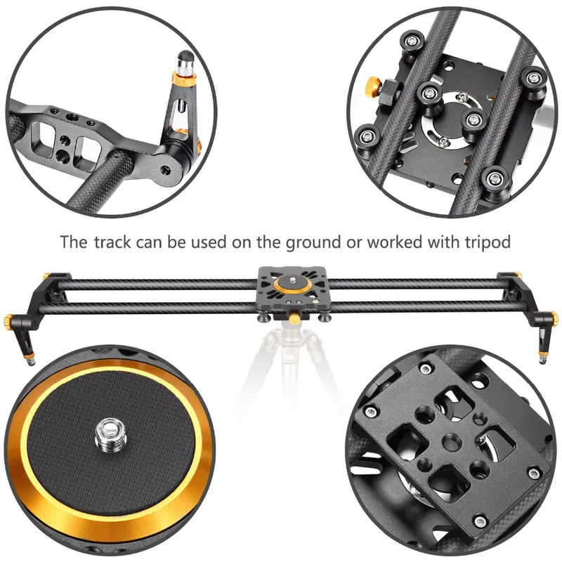 Neewer 39.4 Inches/100 Cm Carb - Camera Slider Rail review and price