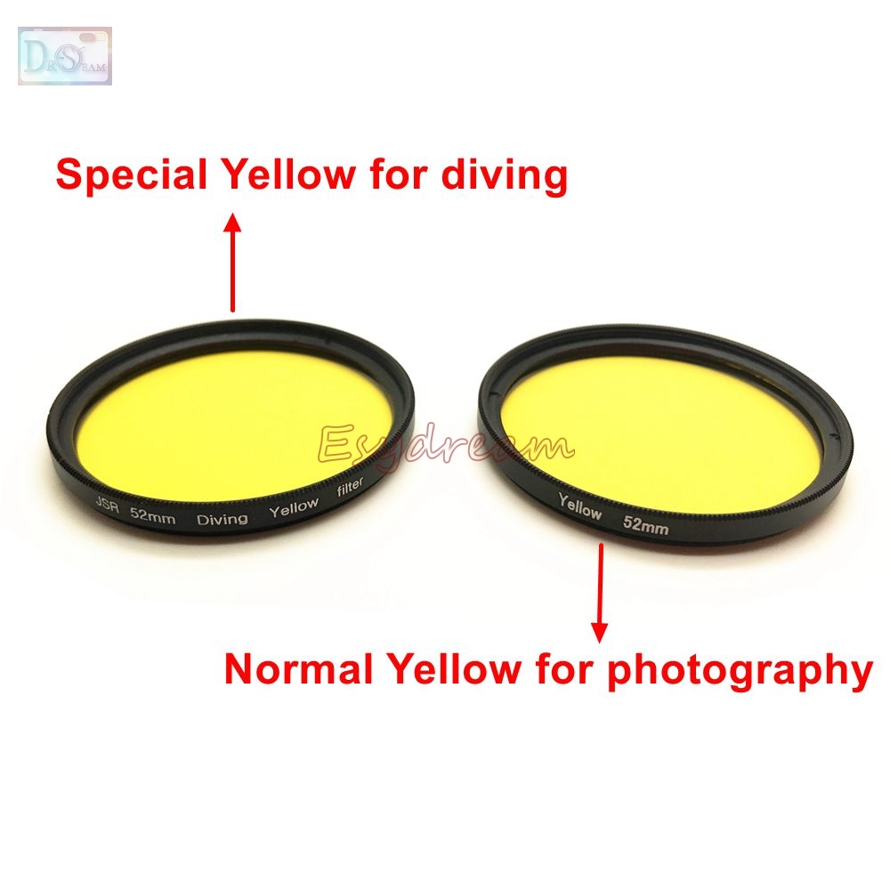 52mm 58mm 67mm Waterproof Yell - Photography Yellow Filter review and price