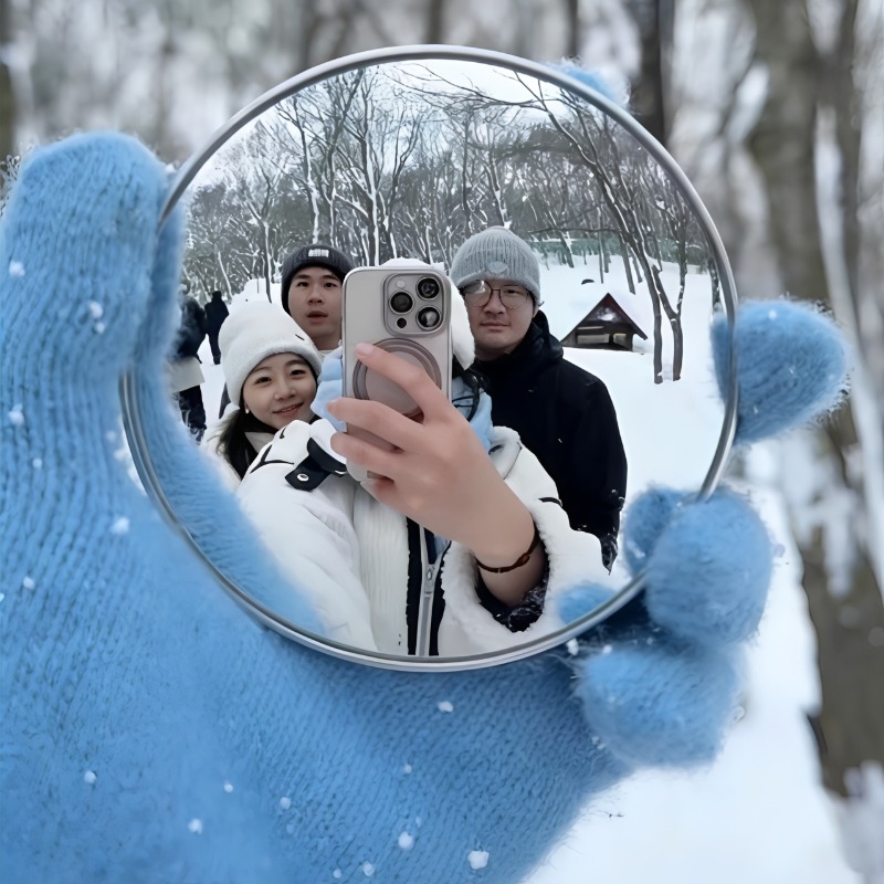 9.5/7.5cm Handheld Selfie Mirr - Photography Solo review and price