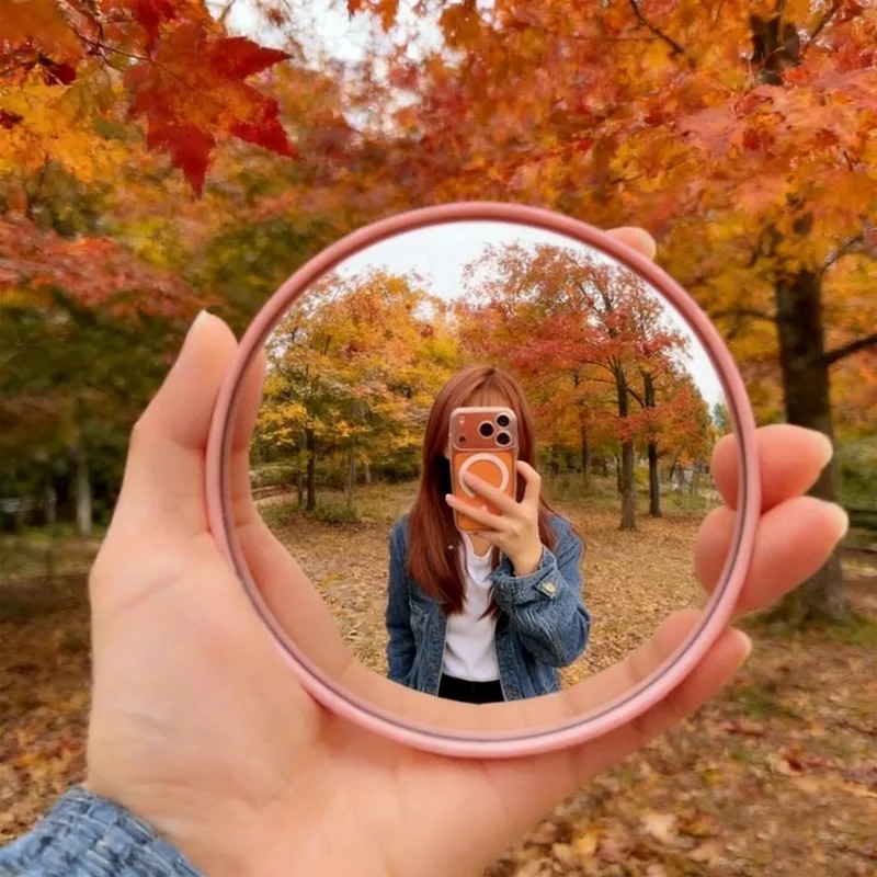 9.5/7.5cm Handheld Selfie Mirr - Photography Solo review and price