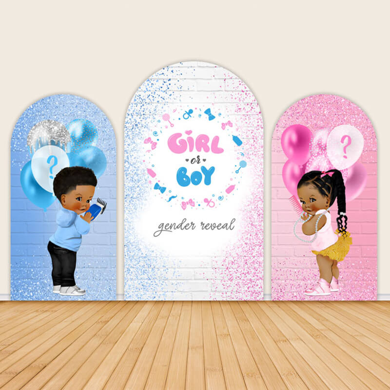 LS Gender Reveal Party Arch Co - Photography Questions review and price