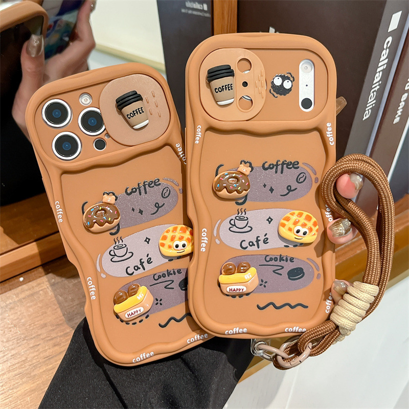 3D Cartoon Bread With Wrist St - Camera Wrist Strap review and price