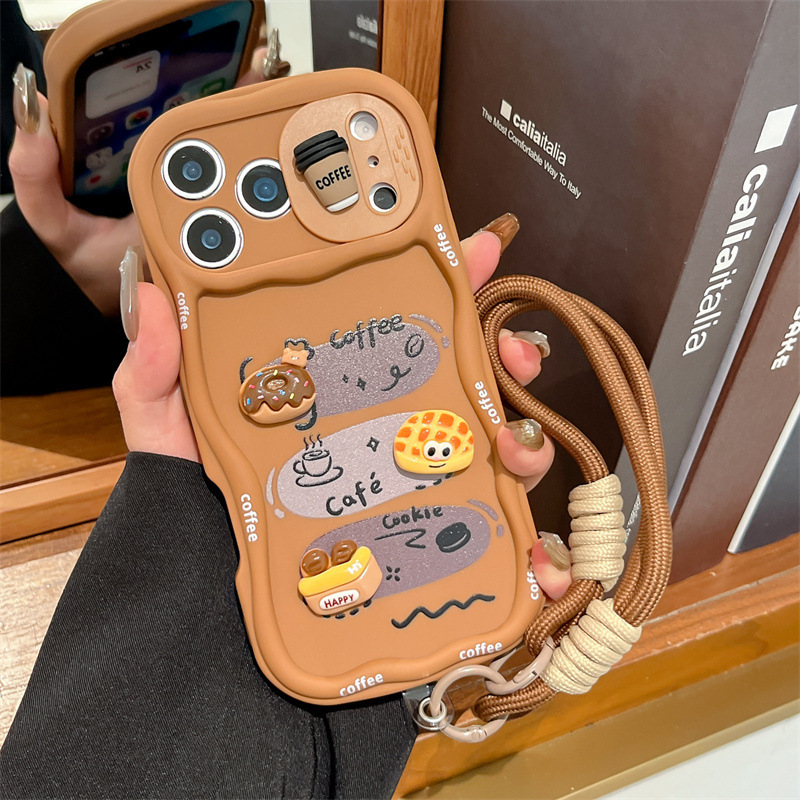 3D Cartoon Bread With Wrist St - Camera Wrist Strap review and price