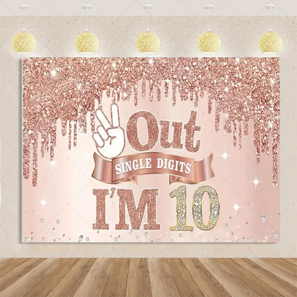 10th Happy Birthday Party Deco - Photography Composition review and price