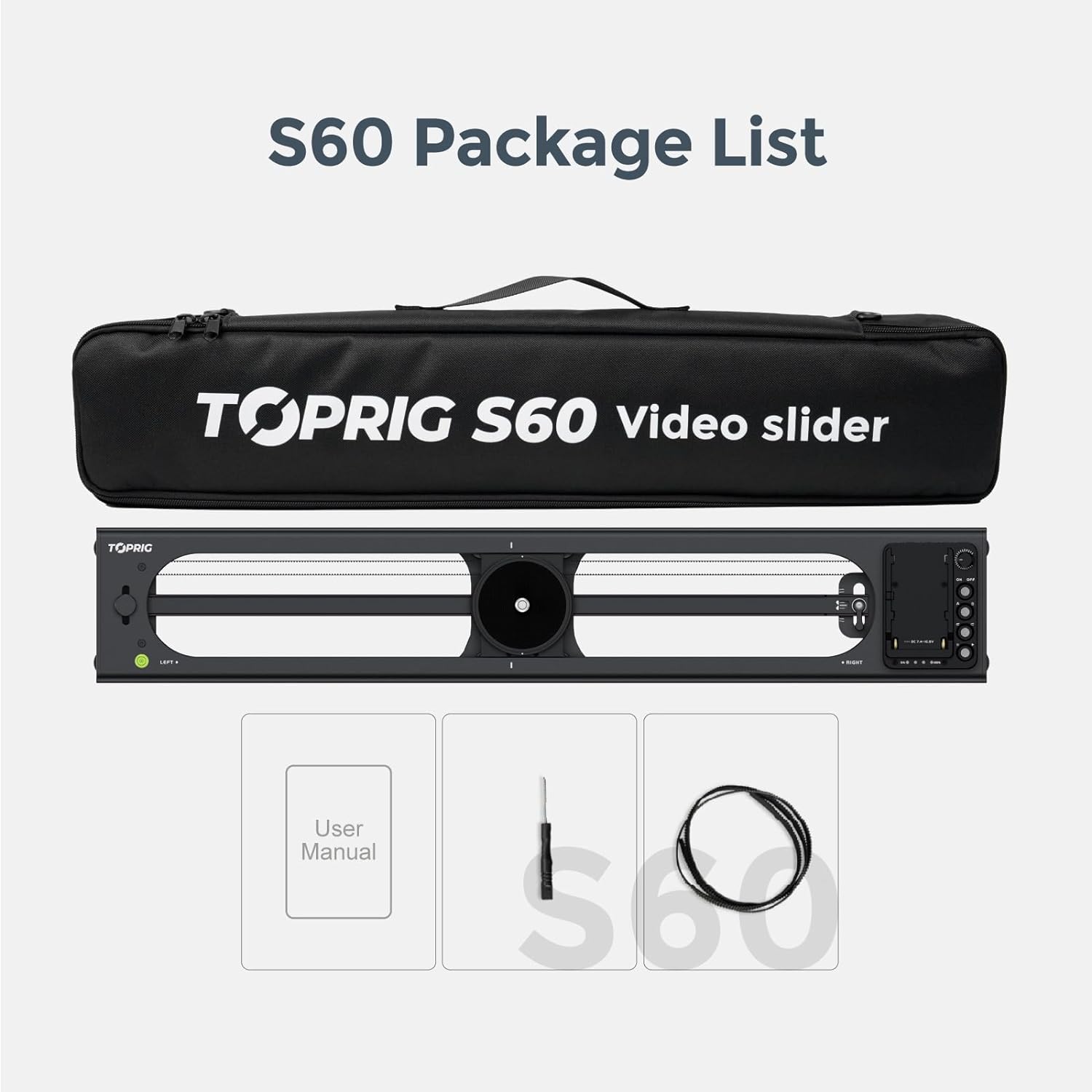 Accsoon Toprig S40 Motorized S - Camera Slider Rail review and price