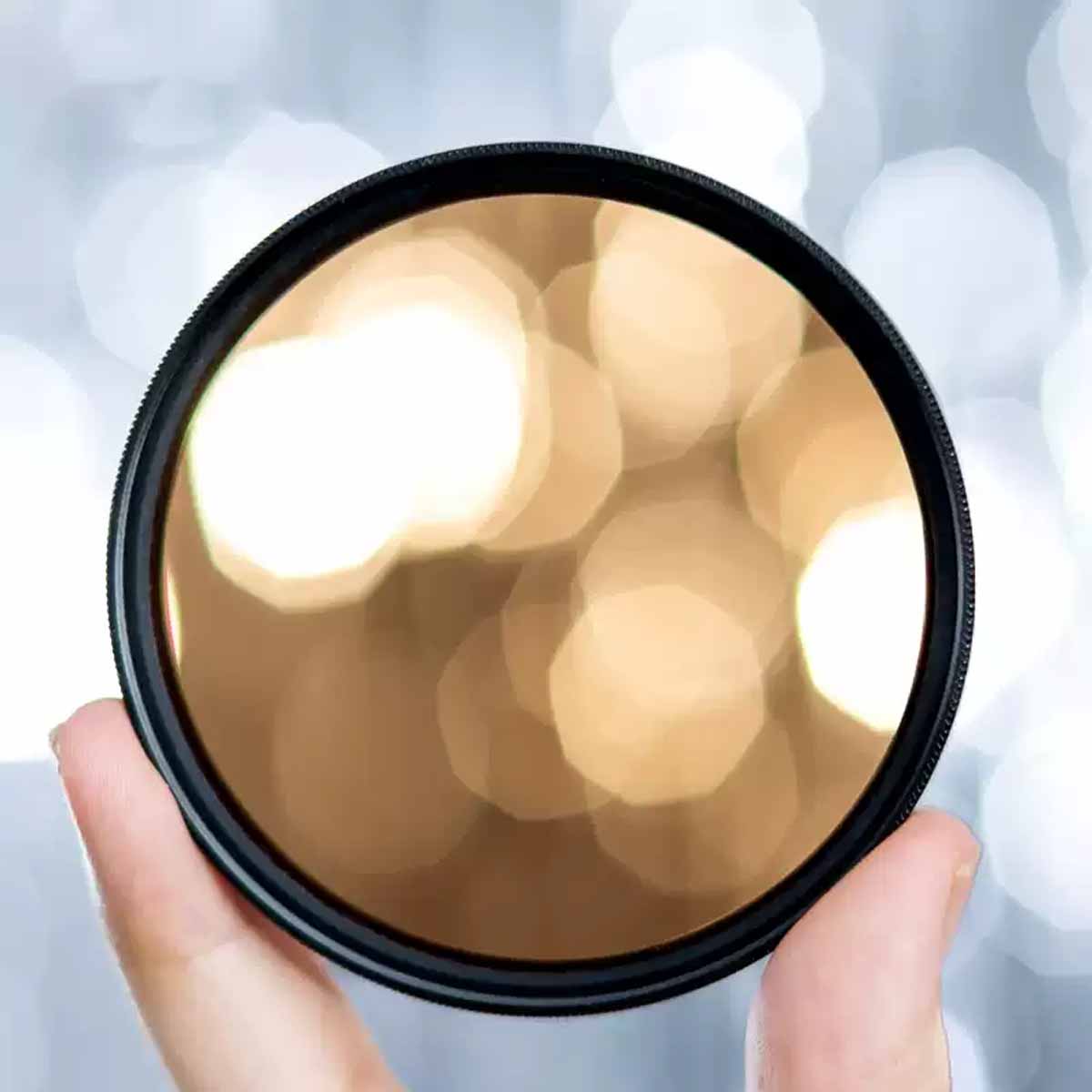 Retro DSLR Mirror Brown Filter - Photography Yellow Filter review and price